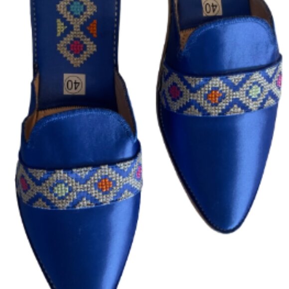 BZRD Moroccan Babouche Slippers - Picture 4 of 5